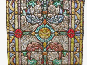 stained glass window 3D Model