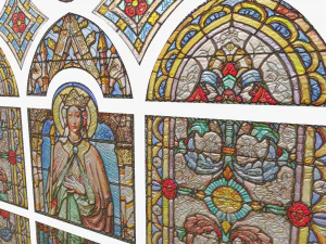 stained glass window 3D Model