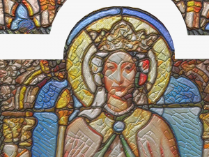 stained glass window Modelo 3D