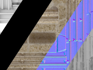 stained glass church window 3D Модель