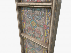 stained glass church window 3D Модель