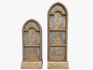 church window 3D मॉडल