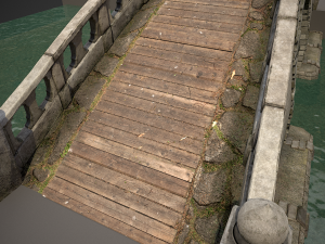 bridges and modular embankment pack Model 3D