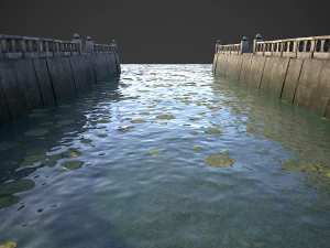 modular embankment model 3D Model