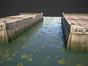 modular embankment model 3D Model