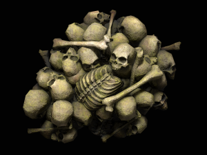 pile of bones Modelo 3D