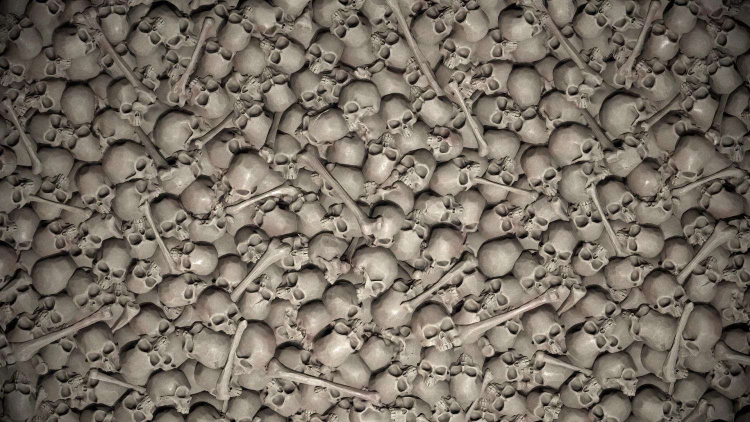 pile of skulls tile texture CG Textures .c4d .max .obj .3ds .fbx .stl .blend 