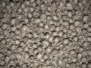 pile of skulls tile texture CG Textures