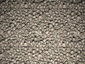 pile of skulls tile texture CG Textures