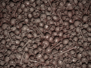 pile of bloody bones texture CG 纹理
