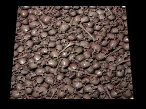 pile of bloody bones texture CG 纹理