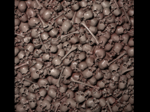 pile of bloody bones texture CG 纹理