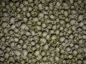 skulls with moss texture CG Dokuları