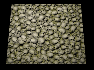 skulls with moss texture CG Dokuları