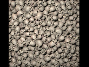 頭蓋骨のテクスチャ テクスチャ CG テクスチャ