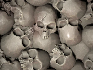 頭蓋骨のテクスチャ テクスチャ CG テクスチャ