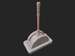 3d lever arm model 3D Model