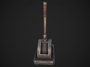 3d lever arm model 3D Model