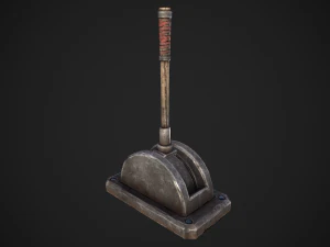 3d lever arm model 3D Model