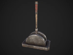 3d lever arm model 3D Model