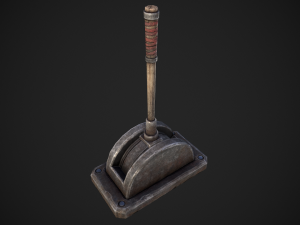 3d lever arm model Modelo 3D