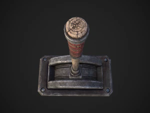 3d lever arm model 3D Model