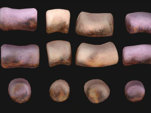 malvavisco Modelo 3D
