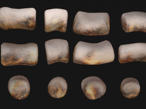 marshmallow 3D 모델