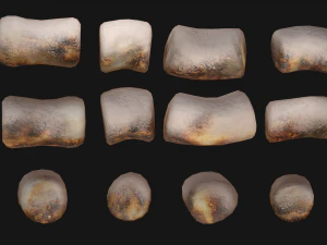 malvavisco Modelo 3D
