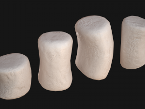 marshmallow 3D 모델