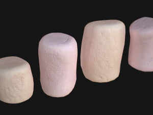 malvavisco Modelo 3D