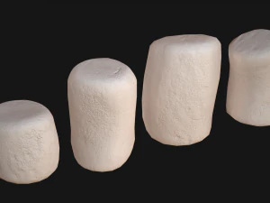 malvavisco Modelo 3D