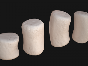 marshmallow 3D 모델