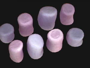 malvavisco Modelo 3D