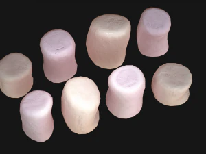 malvavisco Modelo 3D