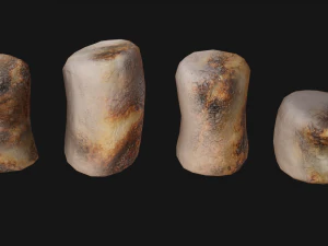 malvavisco Modelo 3D