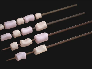 marshmallow camp set 3D Model