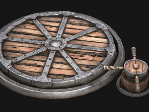 rotating platform 3D 모델