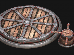 rotating platform 3D 모델