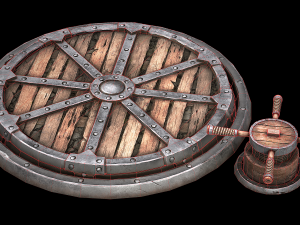 rotating platform 3D 모델