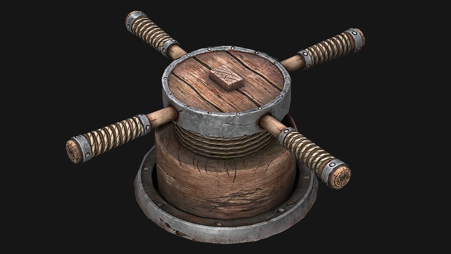 3d rotating mechanism 3D Model .c4d .max .obj .3ds .fbx .stl .blend 