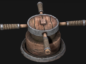 3d rotating mechanism 3D Model