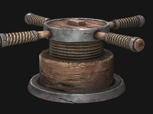 3d rotating mechanism 3D Model