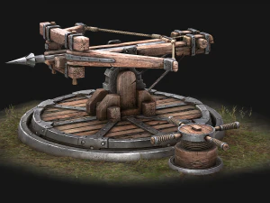 ballista tower pack 3D Model