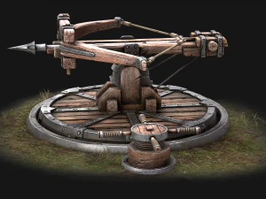 ballista tower pack 3D Model