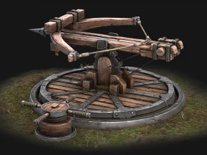 ballista tower pack 3D Model
