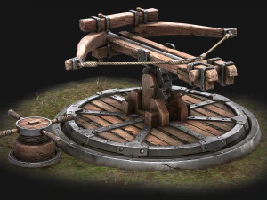 ballista tower pack 3D Model