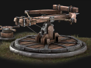 ballista tower pack 3D Model