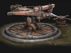 ballista tower pack 3D Model