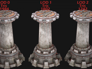 ballista tower pack Modello 3D